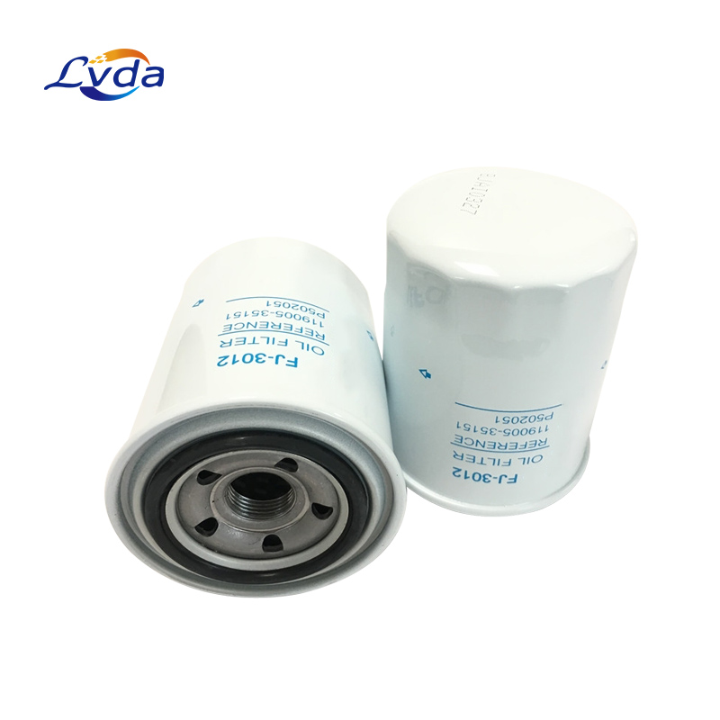 Oil filter element Replacement 119005-35151 filter for Yanmar excavator