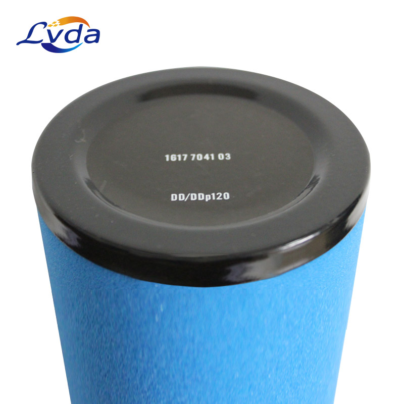Replace DD120 ATLAS COPCO Compressed Air Oil Coalescing Filter 16bar 232PSI 1-1/4" NPT