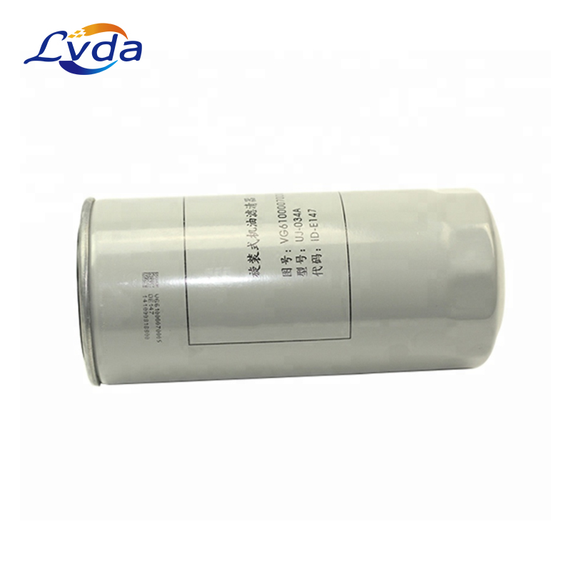 Replacement Elements VG6100070005 Sinotruk Howo Oil Filter VG6100070005