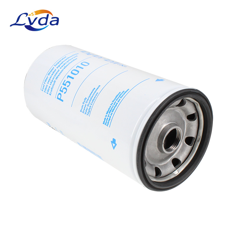 Replacement filter element is suitable for P551010 FUEL FILTER, WATER SEPARATOR SPIN-ON TWIST&DRAIN