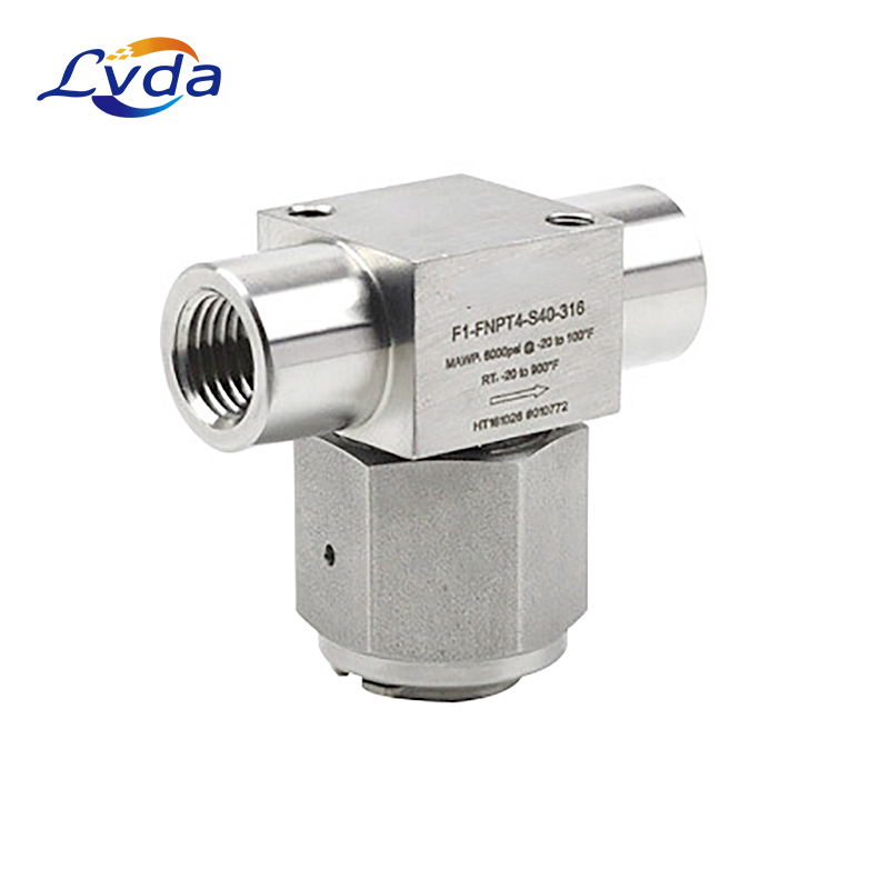 Replacement filter element is suitable for SS-4TF-7 T particle filter, stainless steel, 1/4 inch NPT internal thread, filter element 7 µm
