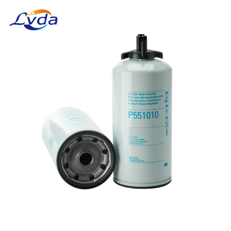 Replacement filter element is suitable for P551010 FUEL FILTER, WATER SEPARATOR SPIN-ON TWIST&DRAIN