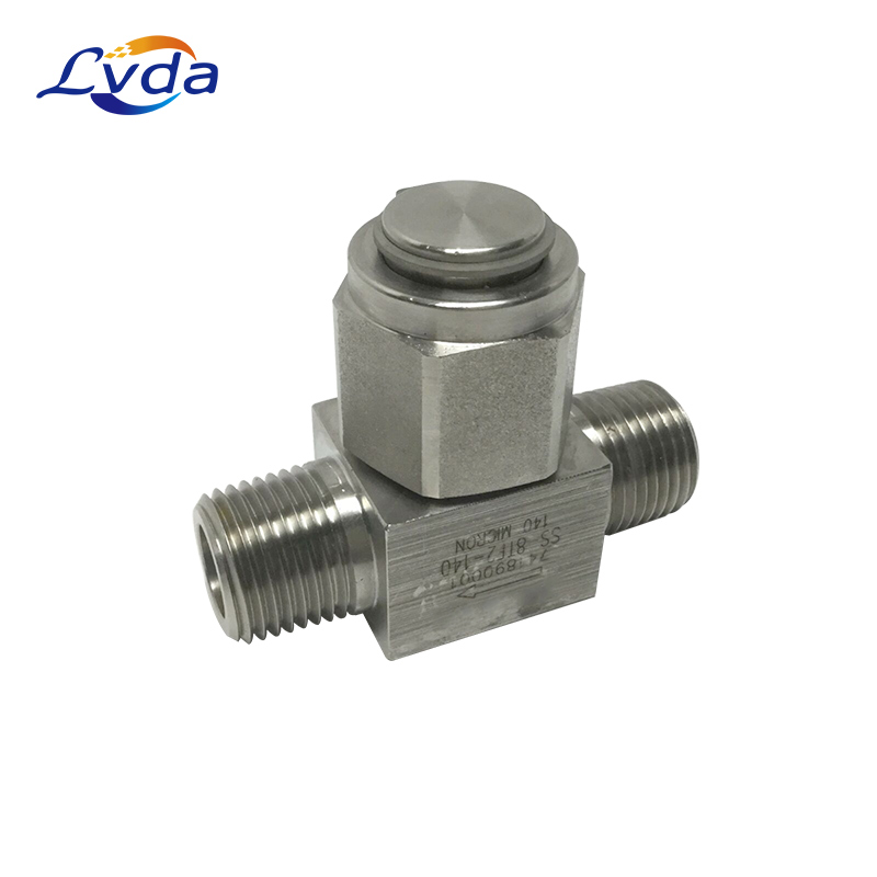 Substitute good quality Stainless Steel Tee-Type Particulate Filter, 1/2 in. Swagelok Tube Fitting, 140 Micron Pore Size
