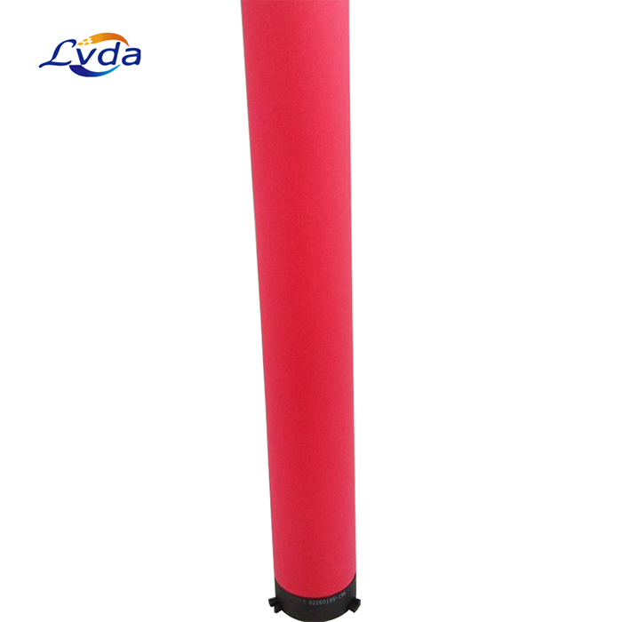 Replacement of SULLAIR filter element 02250195-196