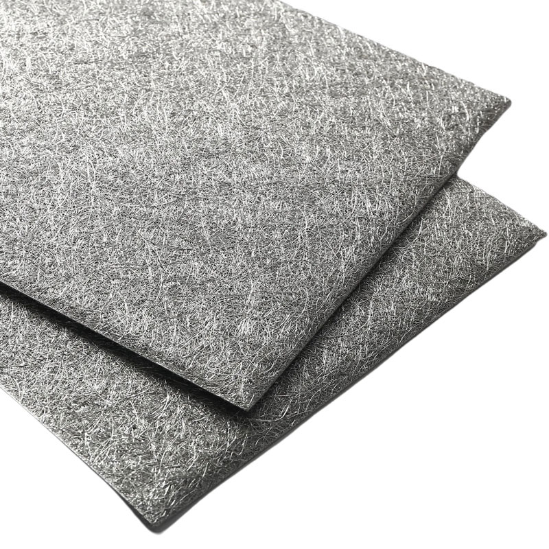 Stainless steel sintered felt