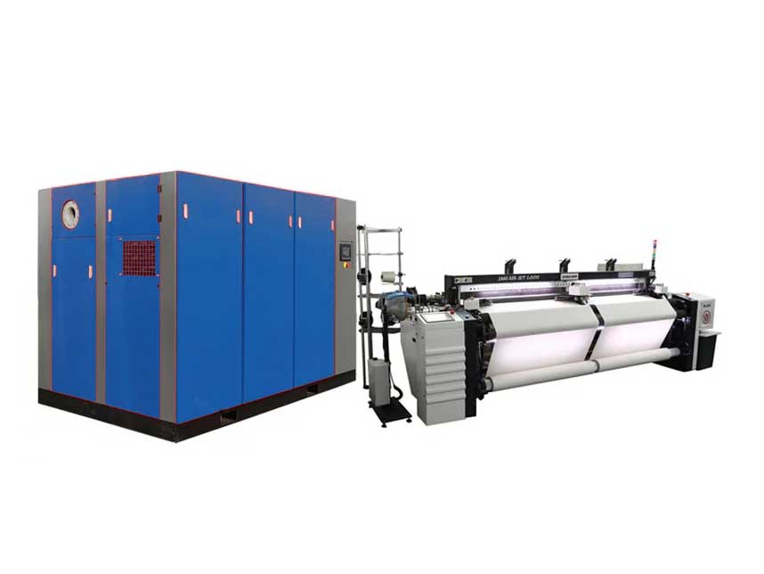 Air compressors in the textile industry