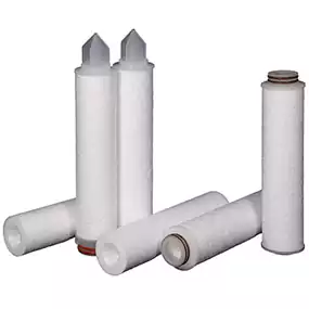 French chemical company came to us PP Melt blown Filter element