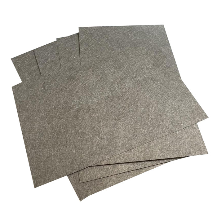 Titanium felt 