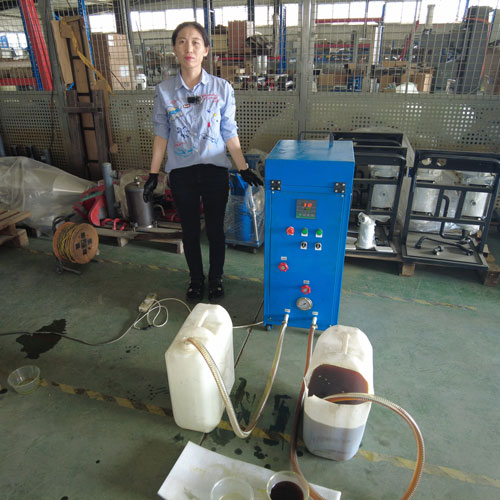 Waste oil decolorization machine