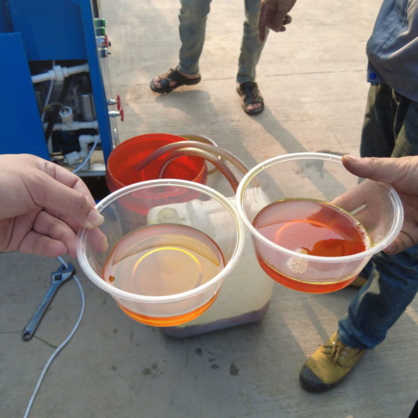 Oil Purification Waste Oil Decolorization Machine