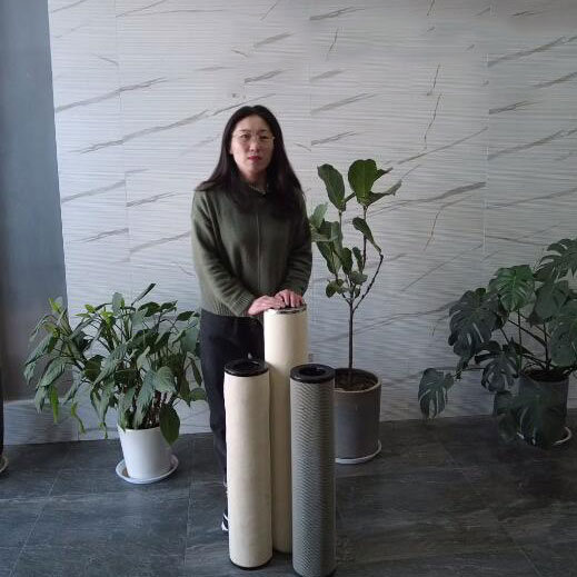Coalescing filter element and separation filter element