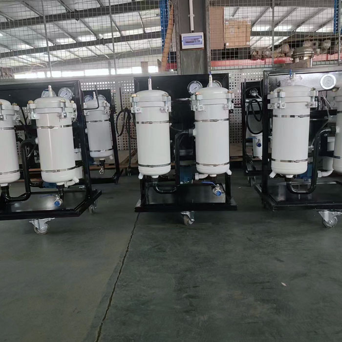 Portable Oil Filtration Systems & Filter Cart