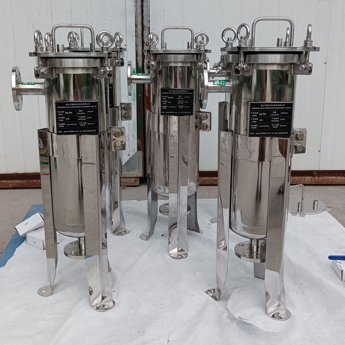 LVDA 304 Stainless Steel Bag Filter Housing