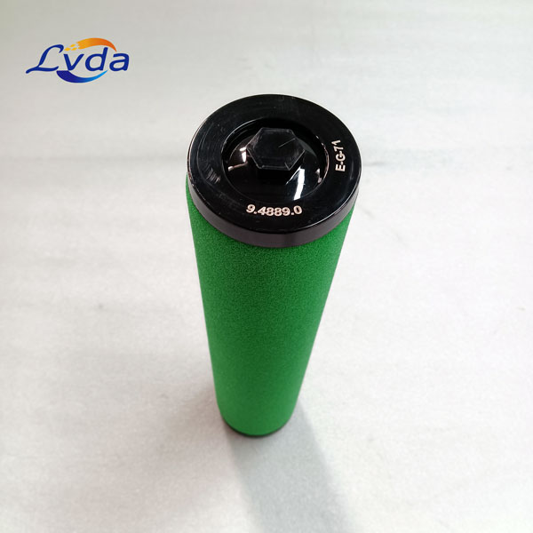 Compressed air precision filter element E-G 71 9.4889.0 