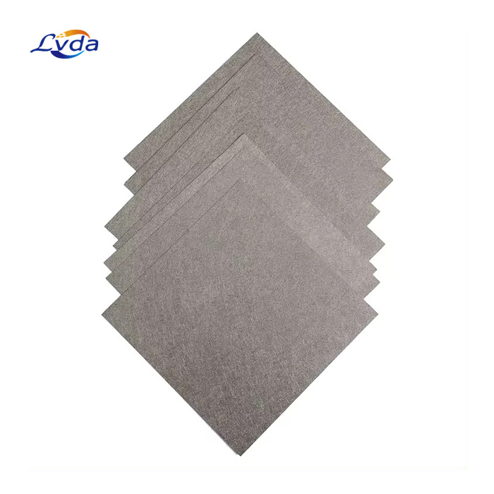 High Quality Sintered Titanium Fiber Felt Media For Purification And Filtration