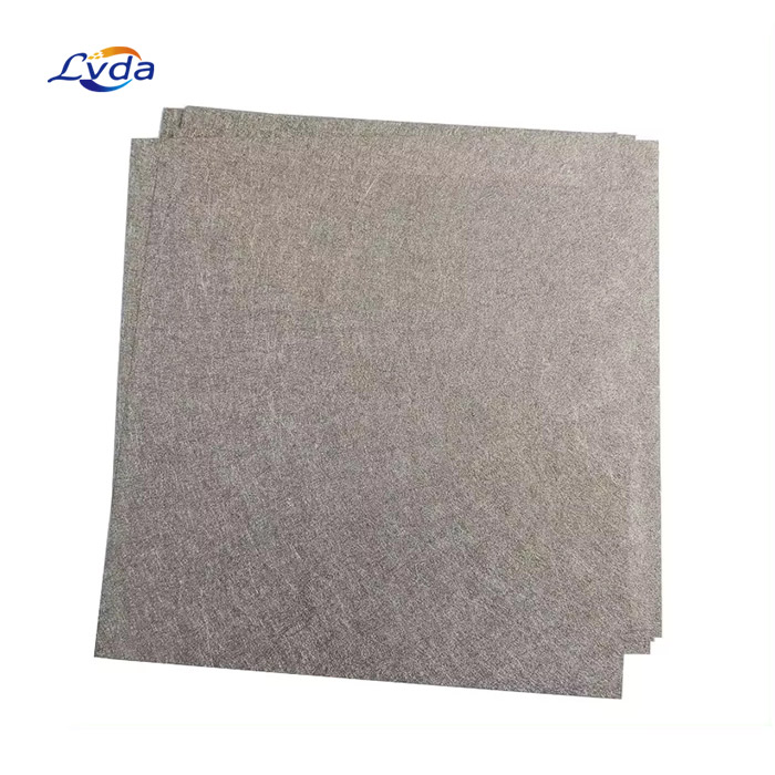 Various Porosity Thicknesses Available Sintered Titanium Fiber Felt For Water Electrolysis Hydrogen