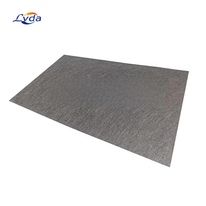 0.2mm Thickness High Porosity Titanium Fiber Sintered Felt Battery Materials