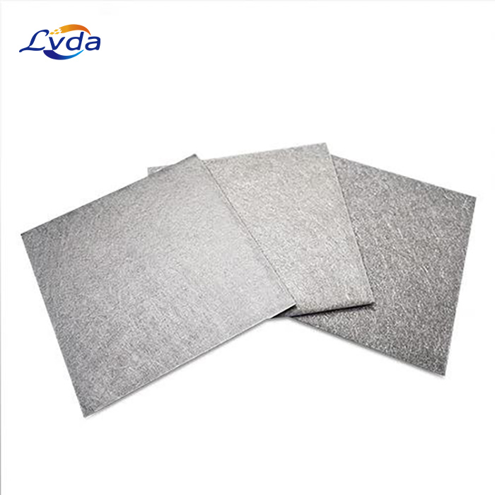 Good Corrosion Resistance Sintered Titanium Fiber Felt Filter Material For Filtration Of Corrosive Fluids