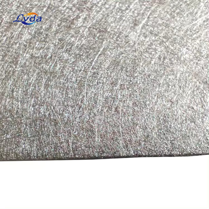 High Permeability Sintered Titanium Felt Filtration Material For Filter Element