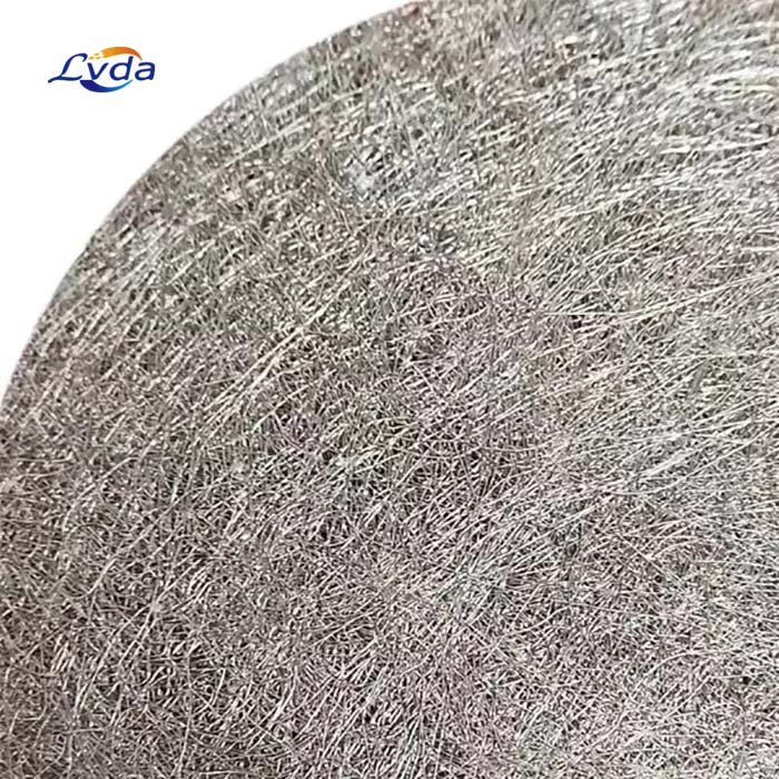 Porous Titanium Felt For High-Viscosity Polymers Filtration In Chemical Fiber Industry