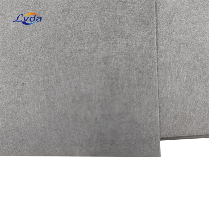 50%-80% Porosity Pure Titanium Electrode Porous Fiber Felts For PEM Fuel Cell