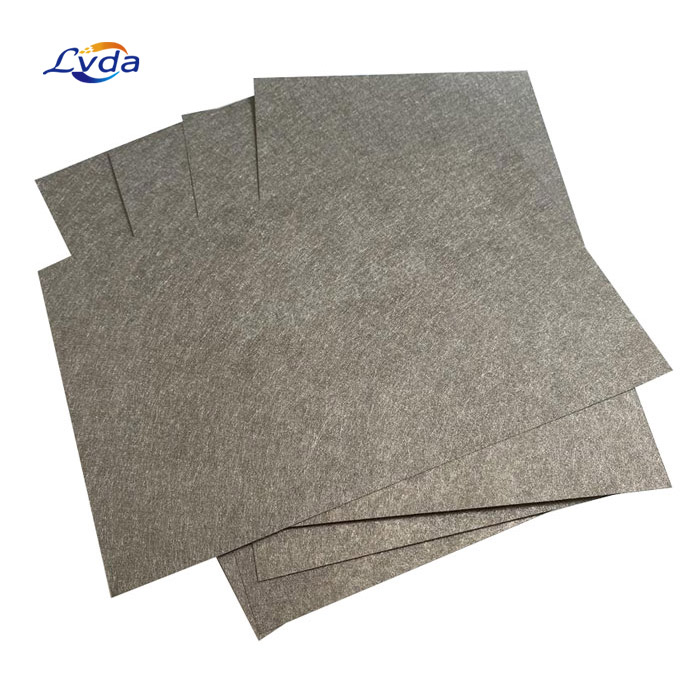 High Temperature Resistance Porous Metal Sintered Titanium Felt For Gas Liquid Filtration