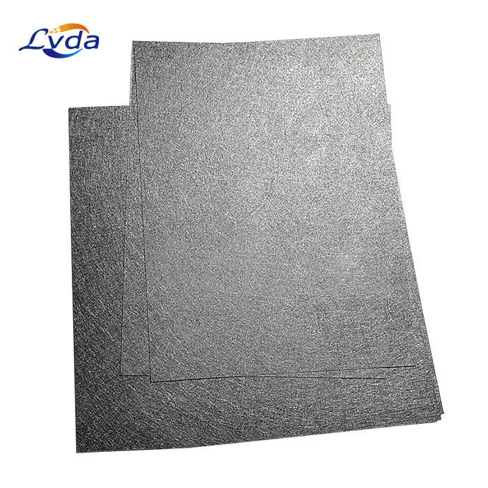 Large Surface Area High Porosity Platinum Coated Titanium Fiber Felt For Electrolytic Cell