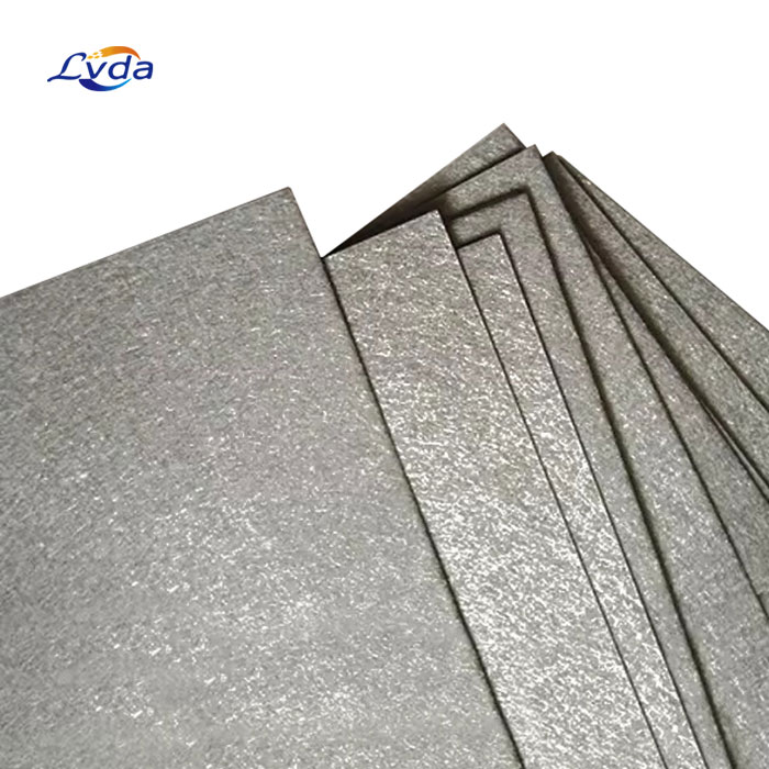 Various Porosity Thicknesses Available Sintered Titanium Fiber Felt For Water Electrolysis Hydrogen