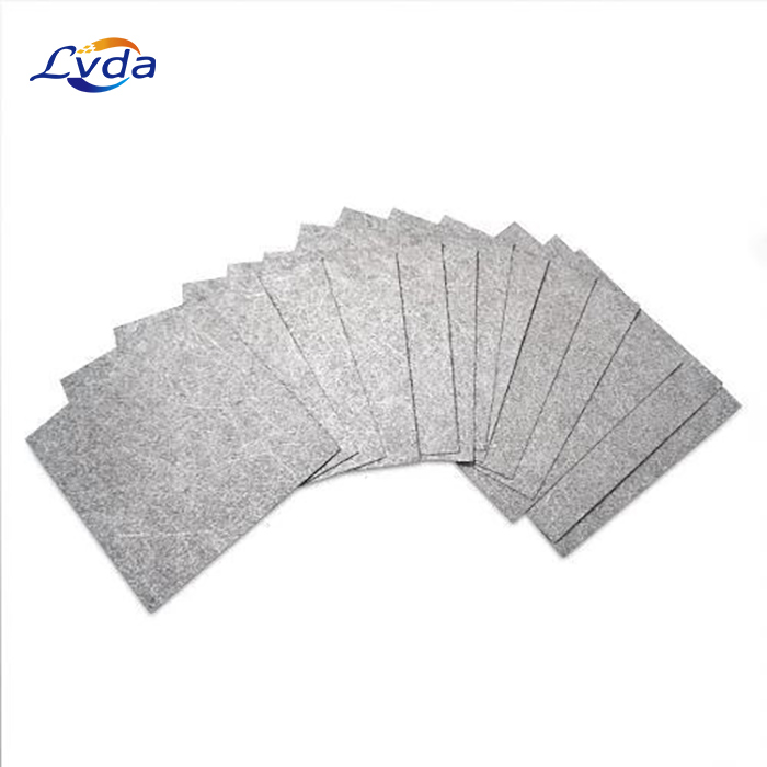 High Porosity Micro Titanium Fiber Sintered Felt For Filtration