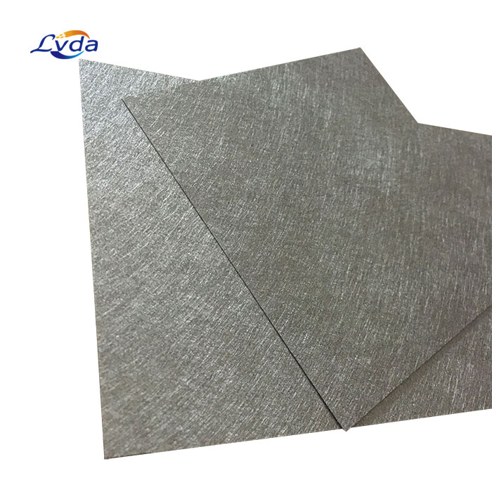 High Strength Metal Titanium Sintered Fiber Felt For Hot Gas Filtration