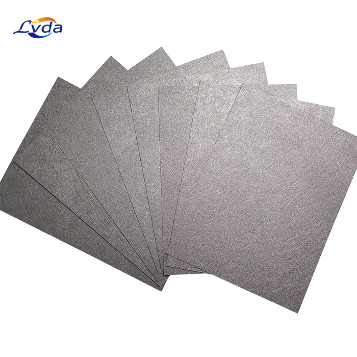 Porosity 50-78% Titanium Fiber Felt For Gas Liquid Filtration