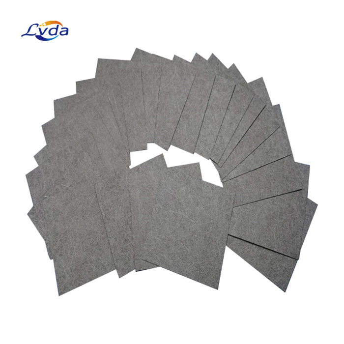 Heat Resistant Titanium Sintered Fiber Felt For Filtration In Electrolyzer