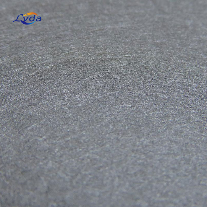 High Porosity And High Permeability Platinum Plated Titanium Fiber Felt Used In Electrolyzer Stacks As The Flow Field Or Diffuser Material