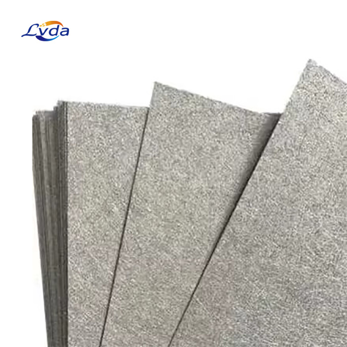 High Performance Platinum Plated Sintered Titanium Fiber Felt For Fuel Cell