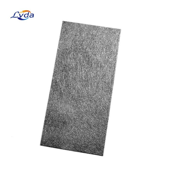 Porosity 50%-80% Sintered Titanium Fiber Felt For Electrolytic Cell