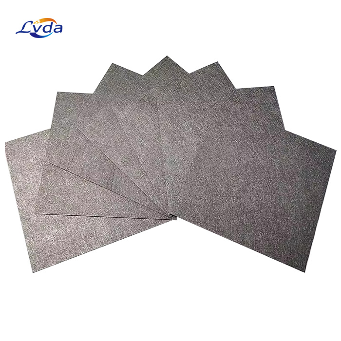 Corrosion Resistance Sintered Titanium Fiber Felt For Filtration Industry