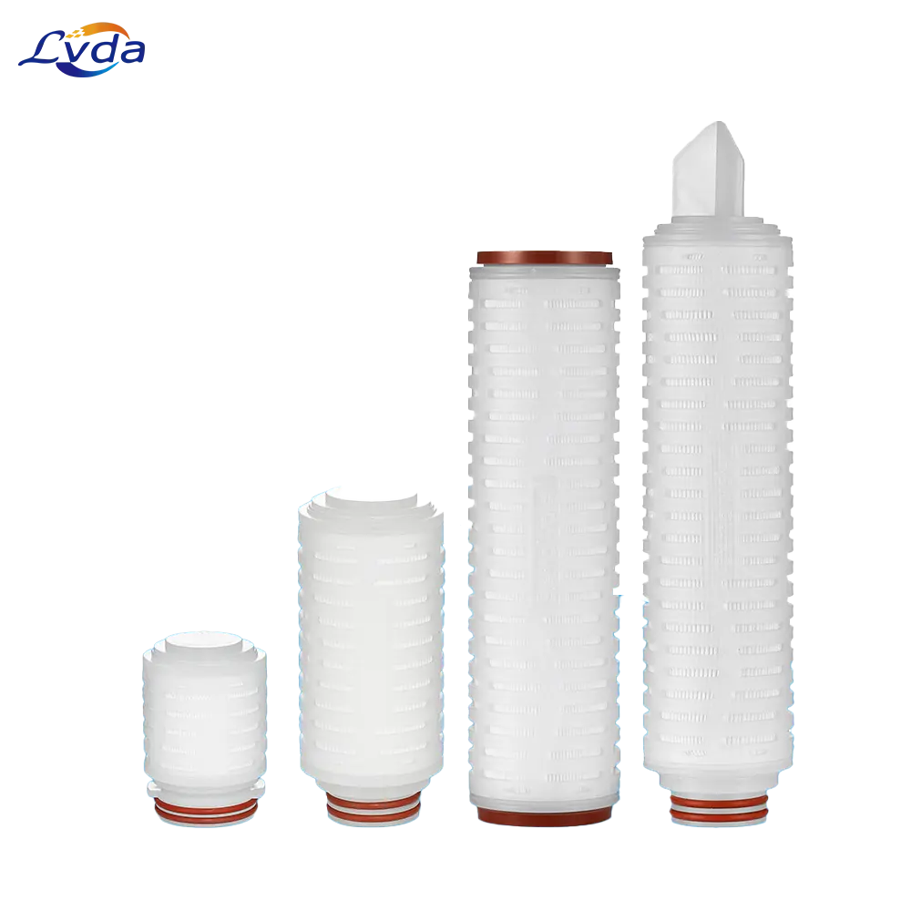 PP Large Flow Folded Cartridge