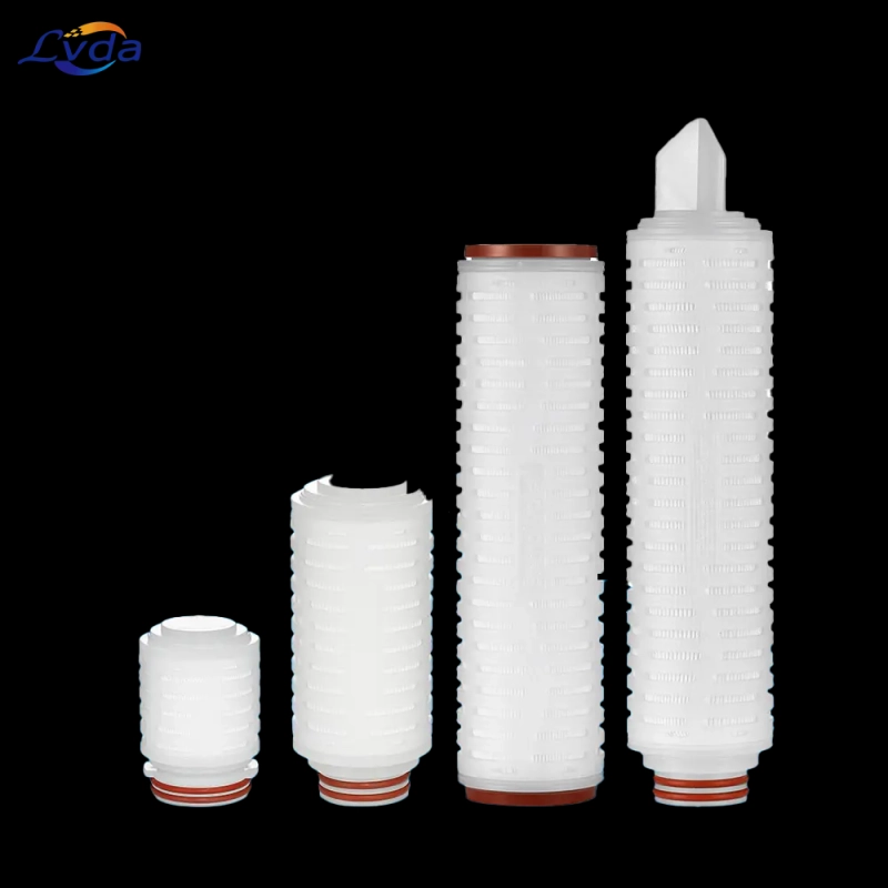PP Large Flow Folded Cartridge
